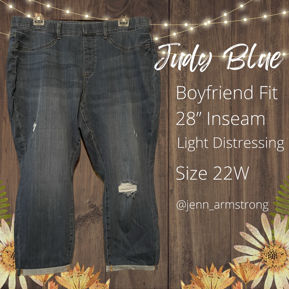 Judy Blue Jeans || Boyfriend Fit || Jeggings